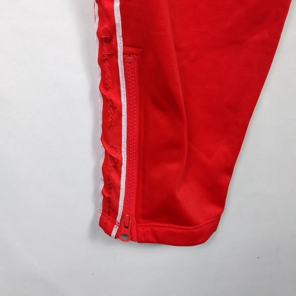 Champion Windbreaker Joggers Men's Size 1X L Orange Zipper Zip Pockets - Picture 8 of 11